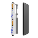 Abstract Line Faces Samsung Snap Case By Artists Collection