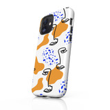 Abstract Line Faces iPhone Tough Case By Artists Collection