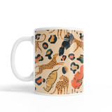 Abstract Leopard Pattern Coffee Mug By Artists Collection