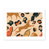 Abstract Leopard Pattern Art Print By Artists Collection