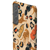 Abstract Leopard Pattern Samsung Snap Case By Artists Collection