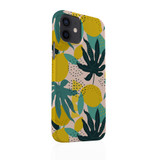 Abstract Tropical Lemons Pattern iPhone Snap Case By Artists Collection
