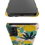 Abstract Tropical Lemons Pattern Samsung Snap Case By Artists Collection