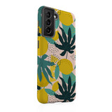 Abstract Tropical Lemons Pattern Samsung Tough Case By Artists Collection