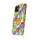 Abstract Kiwi Pattern iPhone Snap Case By Artists Collection