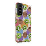 Abstract Kiwi Pattern Samsung Tough Case By Artists Collection