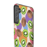 Abstract Kiwi Pattern Samsung Tough Case By Artists Collection