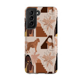 Abstract Jungle Pattern Samsung Tough Case By Artists Collection