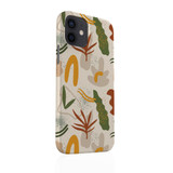 Abstract Leaves And Trees Pattern iPhone Snap Case By Artists Collection