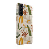 Abstract Leaves And Trees Pattern Samsung Snap Case By Artists Collection