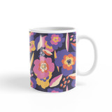 Abstract Flowers Background Coffee Mug By Artists Collection