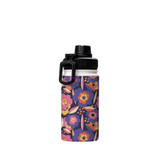Abstract Flowers Background Water Bottle By Artists Collection