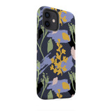 Abstract Yellow Floral Pattern iPhone Tough Case By Artists Collection