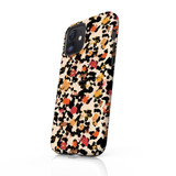 Abstract Paint Splashes Pattern iPhone Tough Case By Artists Collection