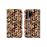 Abstract Paint Splashes Pattern iPhone Folio Case By Artists Collection