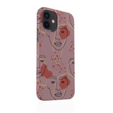 Abstract Face Pattern iPhone Snap Case By Artists Collection