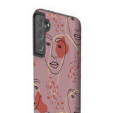 Abstract Face Pattern Samsung Tough Case By Artists Collection