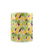 Abstract Citrus Background Coffee Mug By Artists Collection