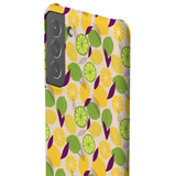 Abstract Citrus Background Samsung Snap Case By Artists Collection