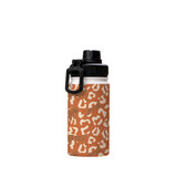 Abstract Cheetah Pattern Water Bottle By Artists Collection