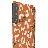 Abstract Cheetah Pattern Samsung Snap Case By Artists Collection