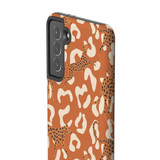 Abstract Cheetah Pattern Samsung Tough Case By Artists Collection