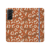 Abstract Cheetah Pattern Samsung Folio Case By Artists Collection