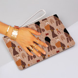 Abstract African Pattern Clutch Bag By Artists Collection