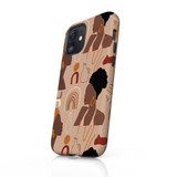 Abstract African Pattern iPhone Tough Case By Artists Collection