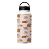 Abstract Terracotta Pattern Water Bottle By Artists Collection