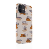 Abstract Terracotta Pattern iPhone Snap Case By Artists Collection