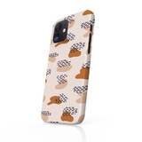 Abstract Terracotta Pattern iPhone Snap Case By Artists Collection