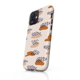 Abstract Terracotta Pattern iPhone Tough Case By Artists Collection