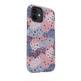 Abstract Pattern With Holes iPhone Tough Case By Artists Collection