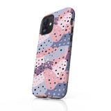 Abstract Pattern With Holes iPhone Tough Case By Artists Collection