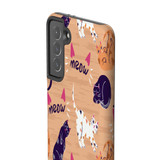 Meow Pattern Samsung Tough Case By Artists Collection