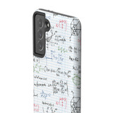 Math Pattern Samsung Tough Case By Artists Collection