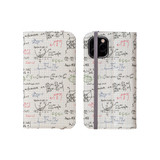 Math Pattern iPhone Folio Case By Artists Collection