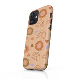 Love Rainbows Pattern iPhone Tough Case By Artists Collection