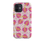 Love Hearts Pattern iPhone Tough Case By Artists Collection