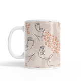 Line Drawing Pattern Coffee Mug By Artists Collection