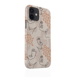 Line Drawing Pattern iPhone Snap Case By Artists Collection