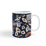 Leopard Background Coffee Mug By Artists Collection