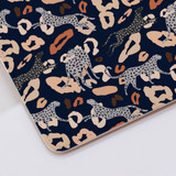 Leopard Background Clutch Bag By Artists Collection