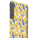 Lemon Slice Pattern Samsung Snap Case By Artists Collection