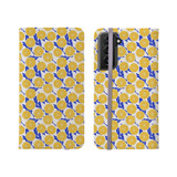 Lemon Slice Pattern Samsung Folio Case By Artists Collection