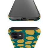 Lemon Pattern iPhone Tough Case By Artists Collection