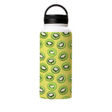 Kiwi Pattern Water Bottle By Artists Collection