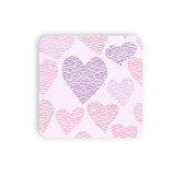 Heart Pattern Coaster Set By Artists Collection