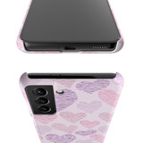 Heart Pattern Samsung Snap Case By Artists Collection